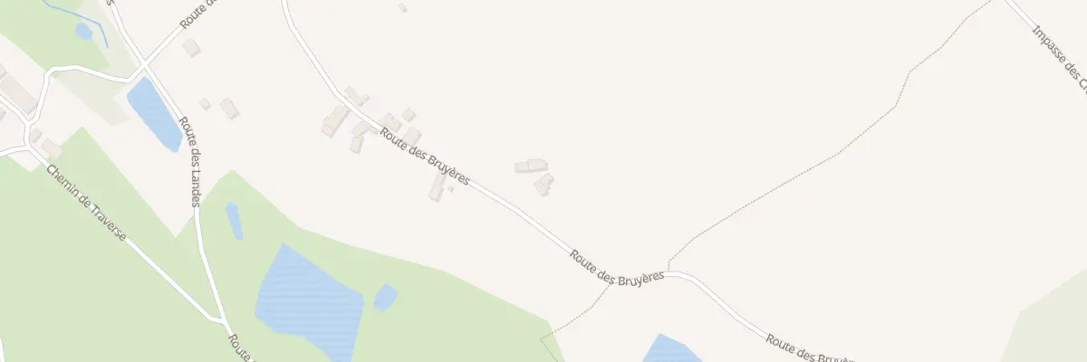 Plan du 335 Rte des Bruyères à Lanouaille