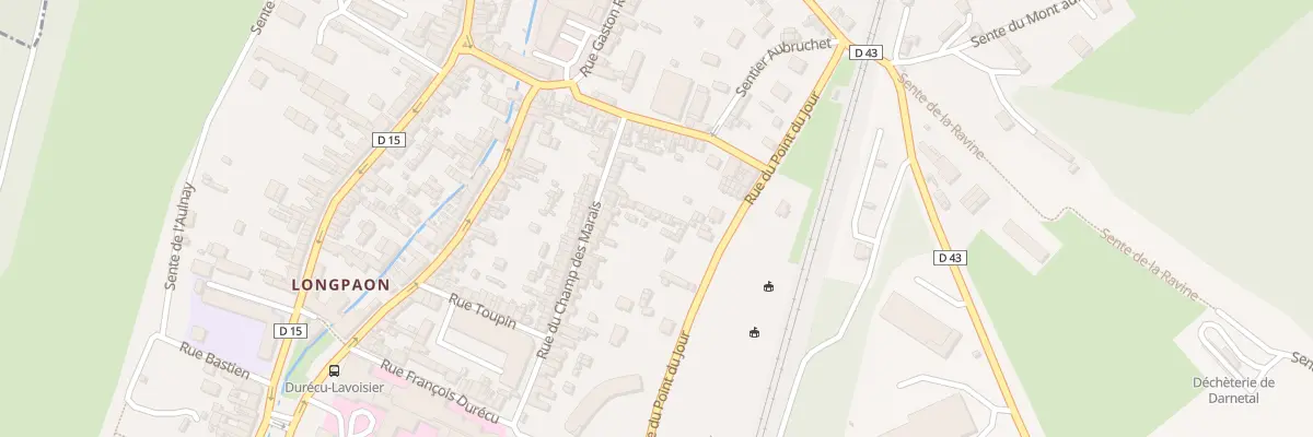 Plan du 68 Rue du Champ des Marais à Darnétal