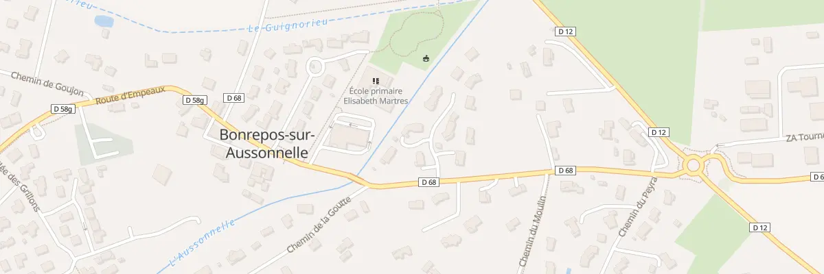 Plan du 5 Imp de la Marniere à Bonrepos-sur-Aussonnelle
