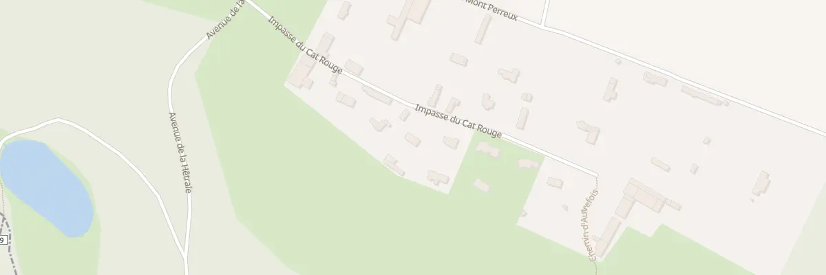 Plan du 236 Imp du Cat Rouge à Saint-Martin-du-Vivier