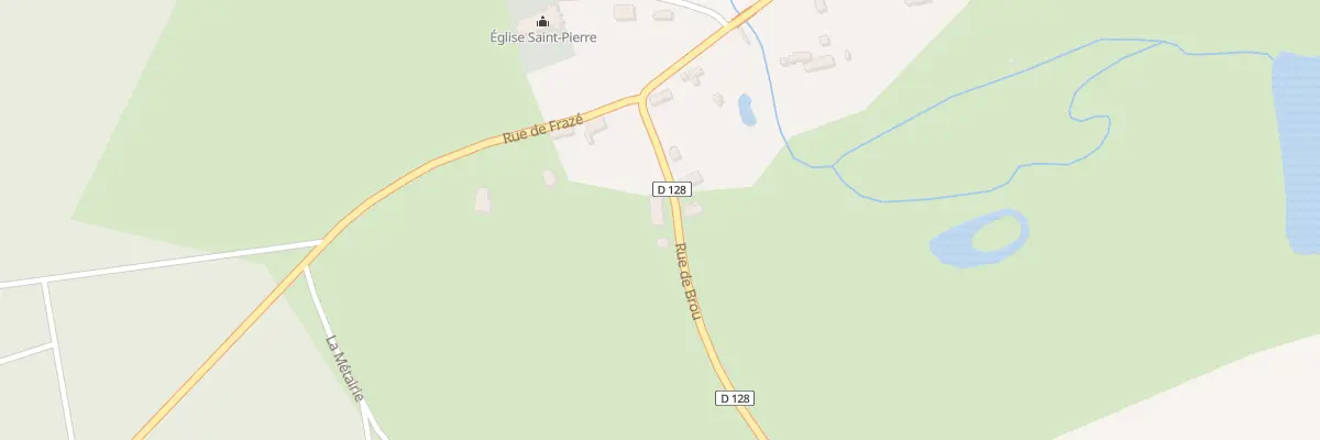 Plan du 1 Rue de Brou à Montigny-le-Chartif