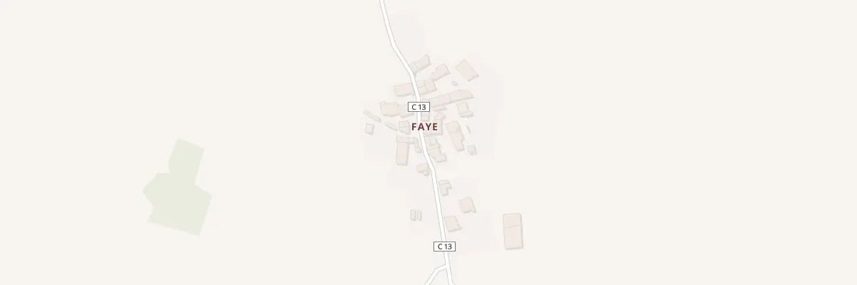 Plan du 6414 Faye à Magnac-Laval