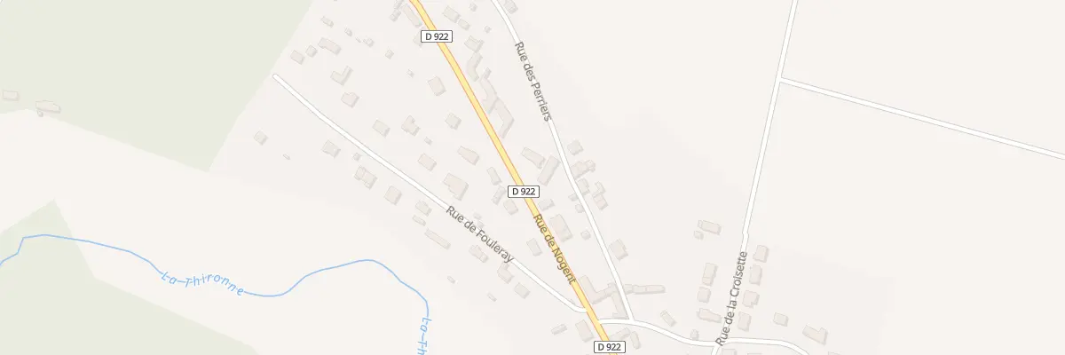 Plan du 31 Rue de Nogent à Montigny-le-Chartif