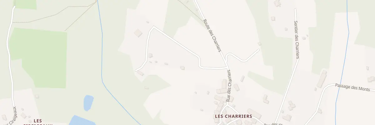 Plan du 3 Mte des Charriers à Saint-Gence