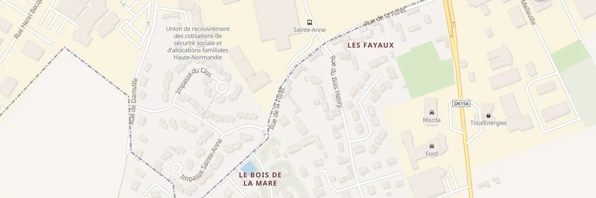 Plan du 17 Rue de la Forêt à Angerville-la-Campagne