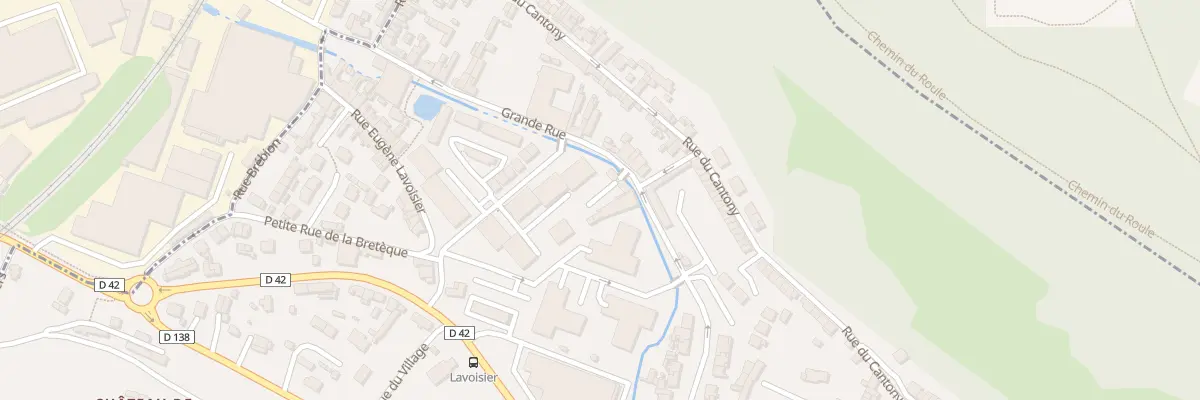 Plan du 13 Rue Grande Rue à Saint-Léger-du-Bourg-Denis