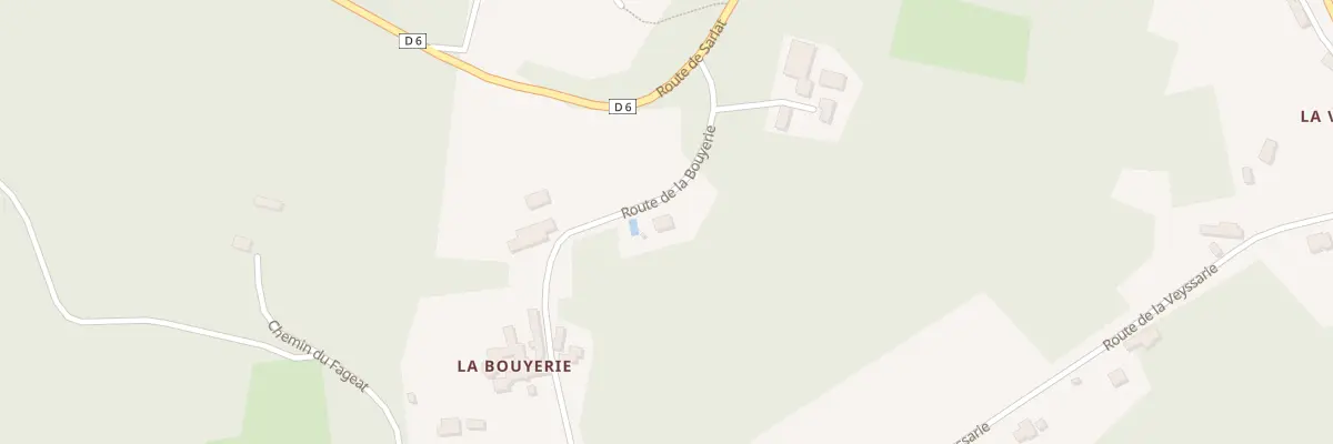 Plan du 143 Rte de la Bouyerie à Marquay