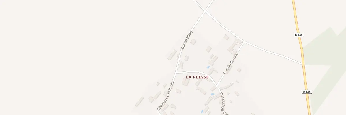 Plan du 1 Rue du Bois des Biches à Crucey-Villages