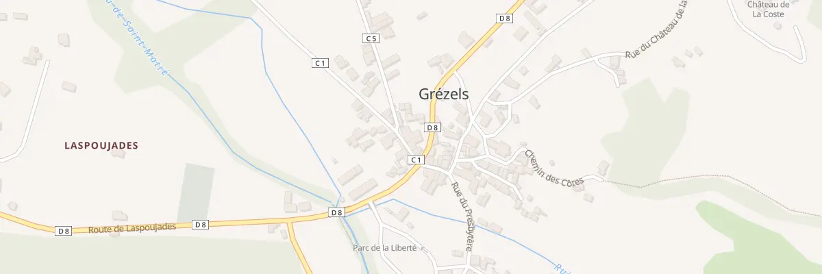 Plan du 5028F Rue Neuve à Grézels