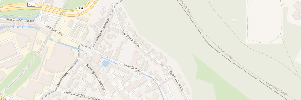 Plan du 42 Rue Cantony à Saint-Léger-du-Bourg-Denis