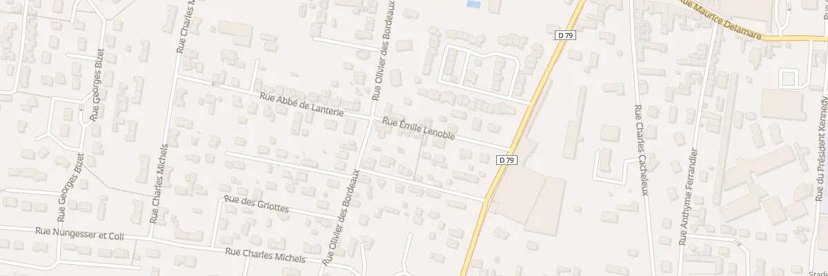 Plan du 8 Rue Emile Lenoble à Pont-de-l’Arche