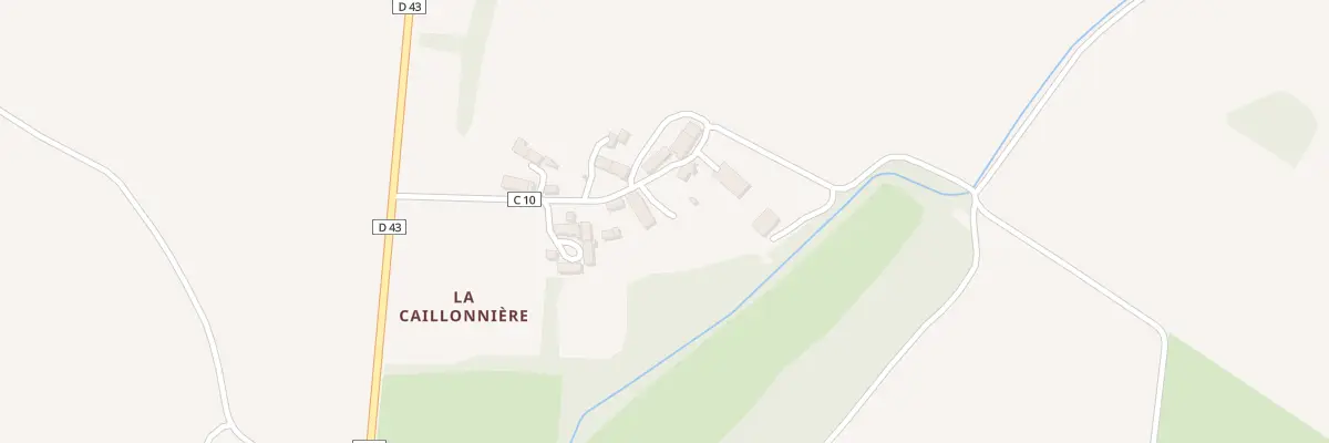 Plan du 5282 La Caillonnière à Paulnay