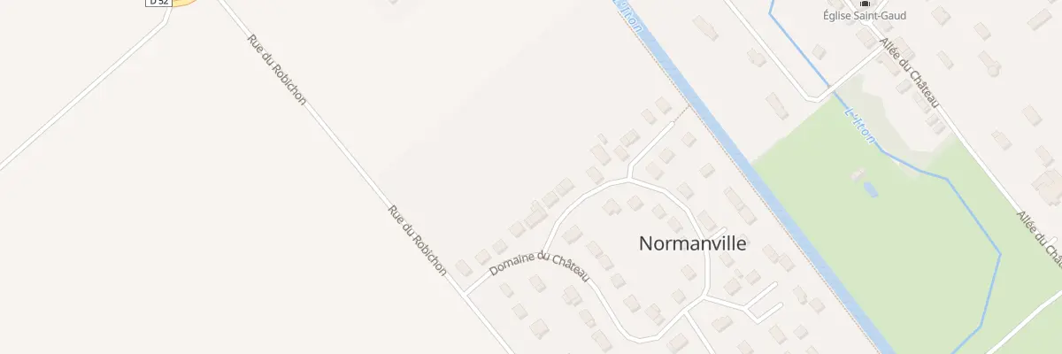 Plan du 11 Dom du Château à Normanville