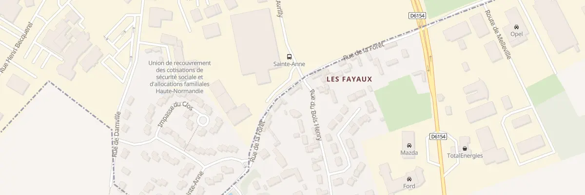 Plan du 37 Rue du Bois Henry à Angerville-la-Campagne