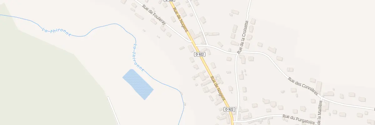 Plan du 32 Rue de Nogent à Montigny-le-Chartif