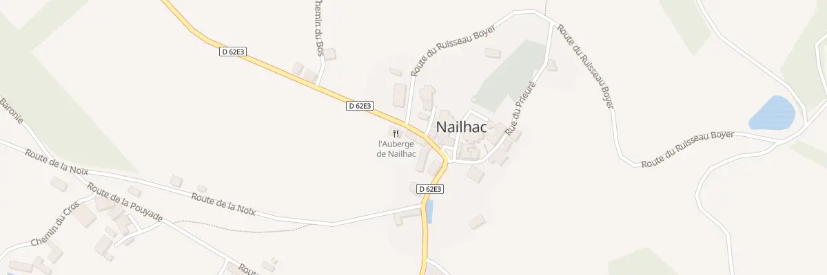 Plan du 116 Le Bourg à Nailhac
