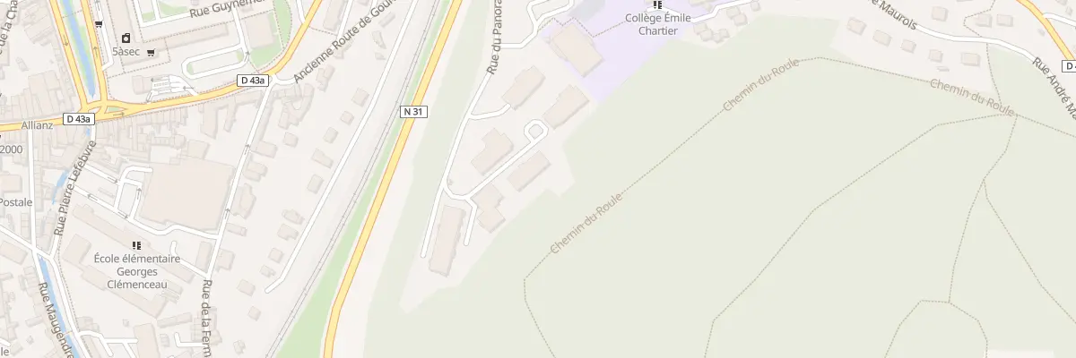 Plan du 4 Rue du Panorama à Darnétal