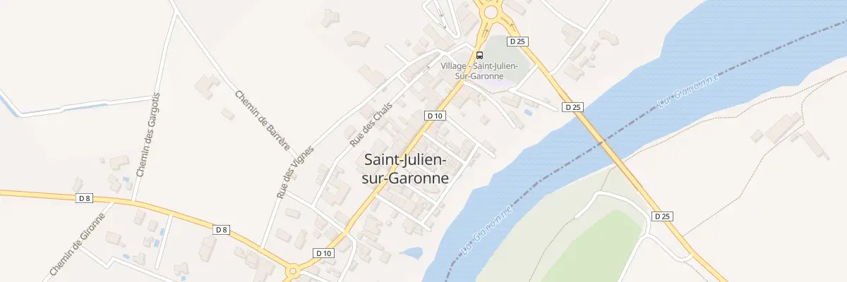 Plan du 5000F Village à Saint-Julien-sur-Garonne