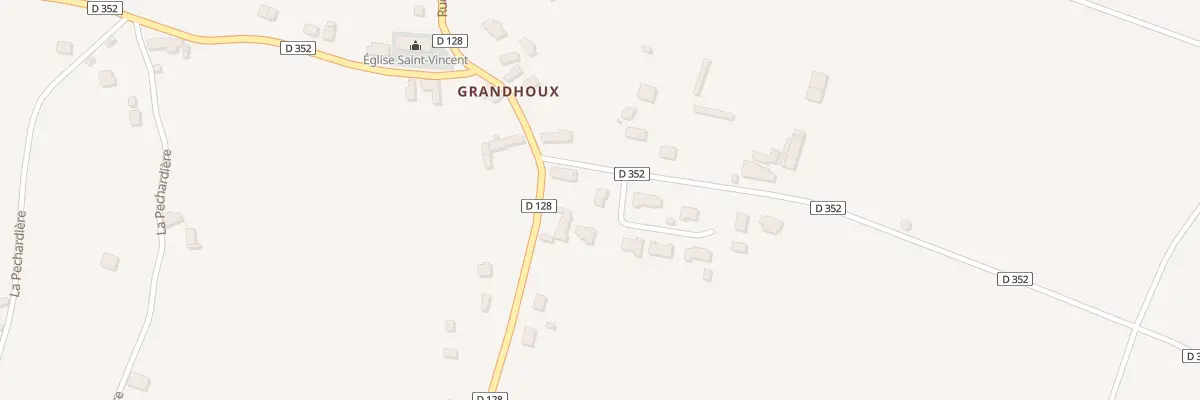 Plan du 2 Rue Albert Haquin à Nonvilliers-Grandhoux