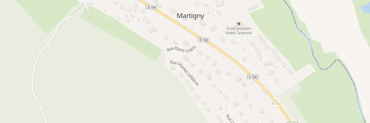 Plan du 18 Rue Pierre Legris à Martigny