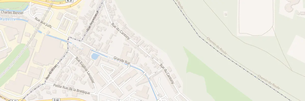 Plan du 36 Rue Cantony à Saint-Léger-du-Bourg-Denis