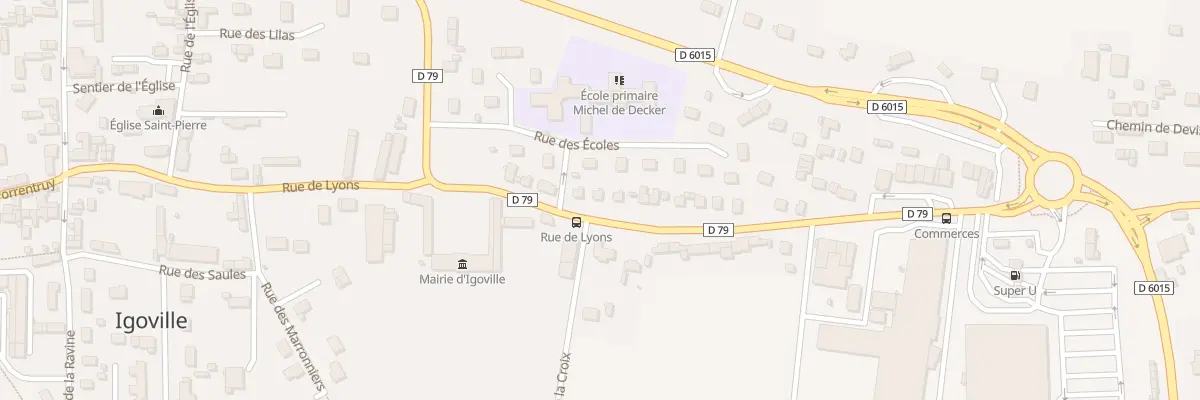 Plan du 25 Rue de Lyons à Igoville