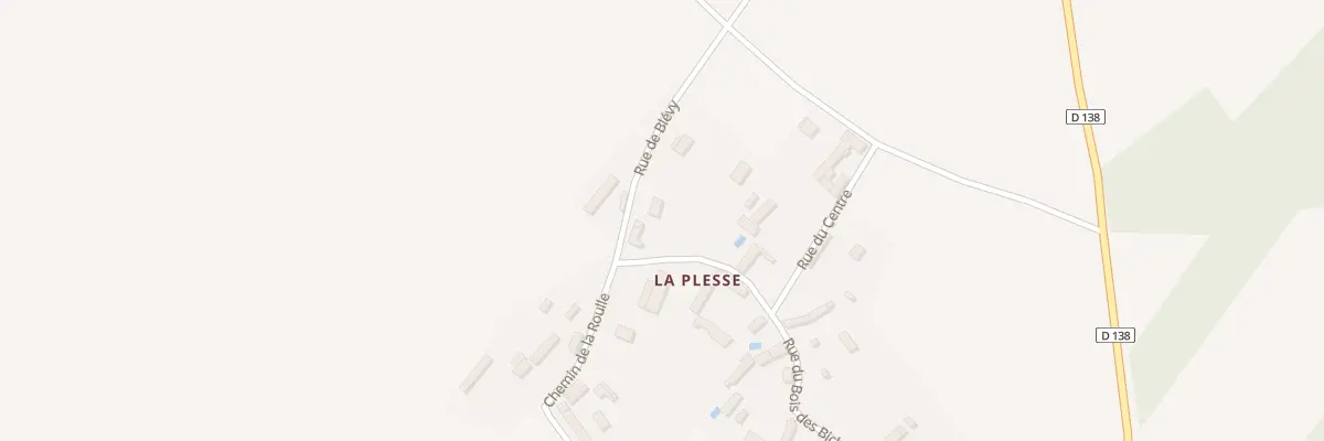 Plan du 8 Rue du Bois des Biches à Crucey-Villages