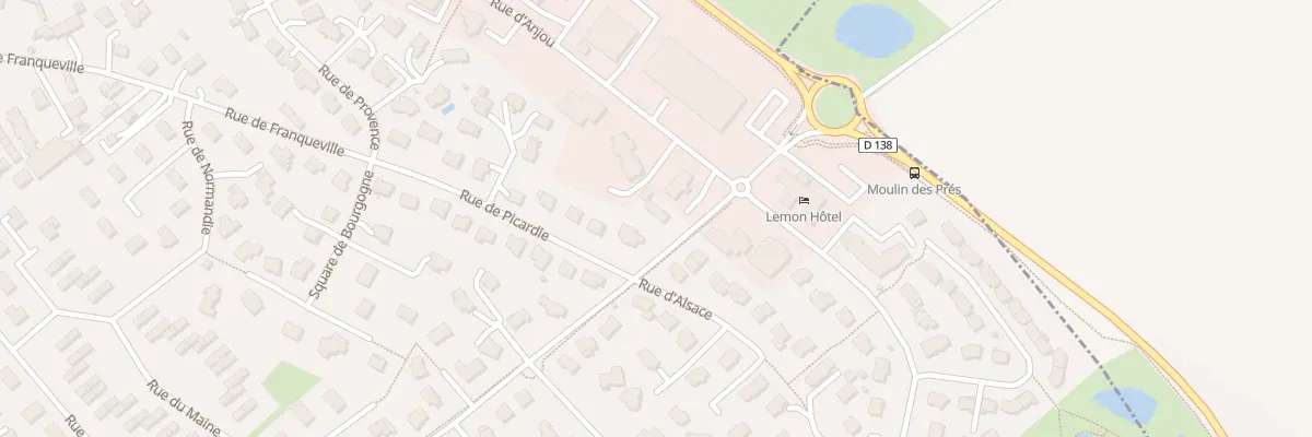 Plan du 1 Rue du Moulin des Prés au Mesnil-Esnard