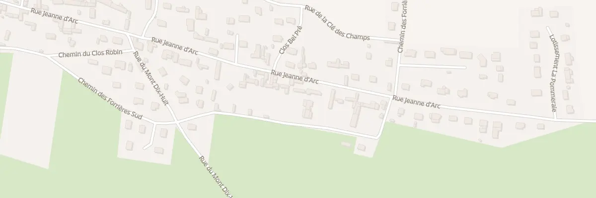 Plan du 62 Rue Jeanne d’Arc à Petit-Caux