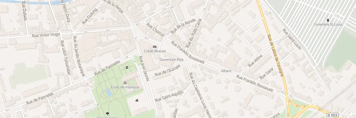 Plan du 26 Rue Franklin D Roosevelt à Évreux