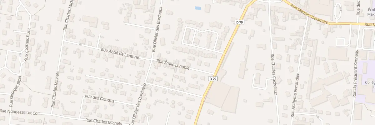 Plan du 9 Rue Emile Lenoble à Pont-de-l’Arche