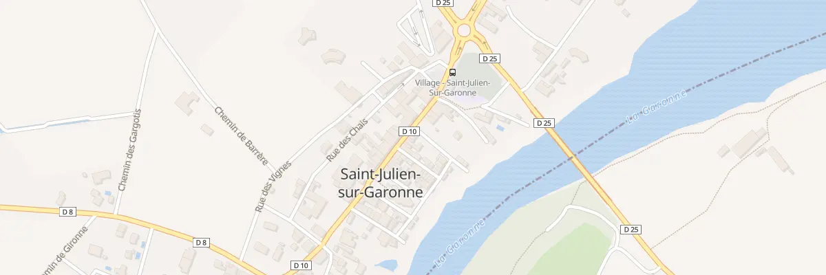 Plan du 94 Village à Saint-Julien-sur-Garonne