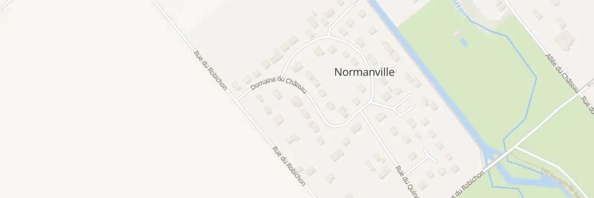 Plan du 18 Dom du Château à Normanville