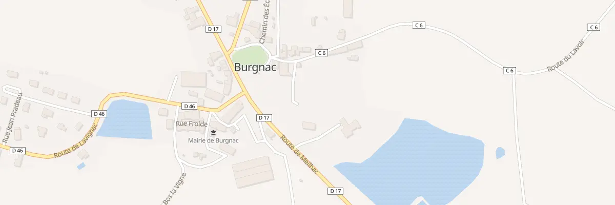 Plan du 51 Imp des Lys à Burgnac