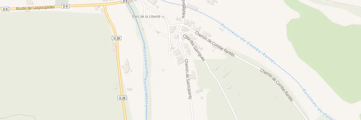 Plan du 78 Chem de Saint-Jeanty à Grézels