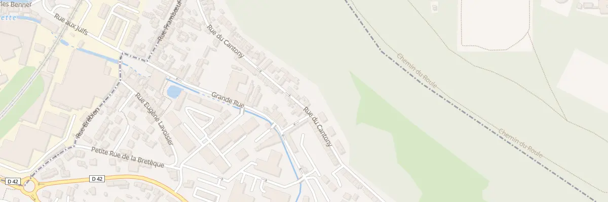 Plan du 26 Rue Cantony à Saint-Léger-du-Bourg-Denis