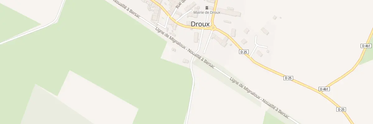 Plan du 5105 Le Bourg à Droux