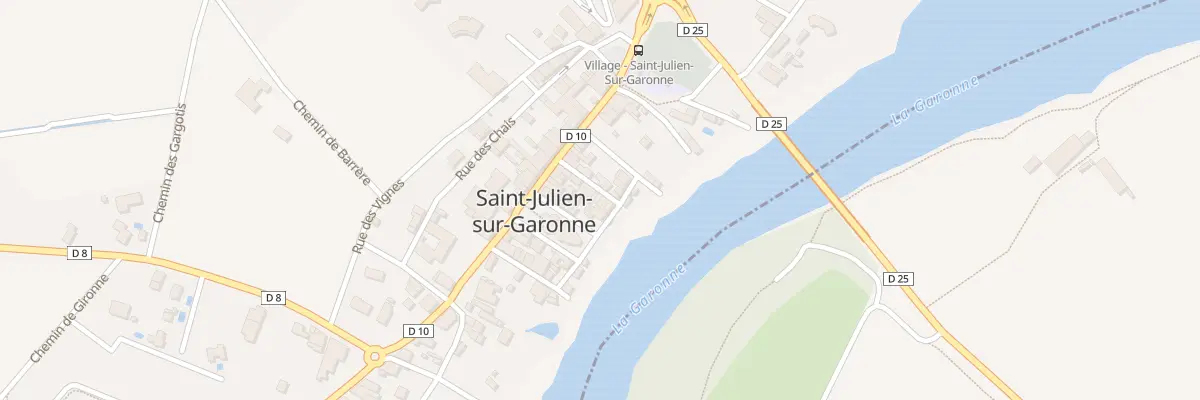 Plan du 131 Village à Saint-Julien-sur-Garonne