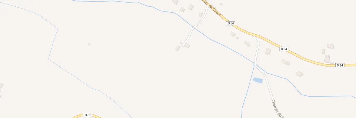 Plan du 5180A La Tapissiere à Lauzerte