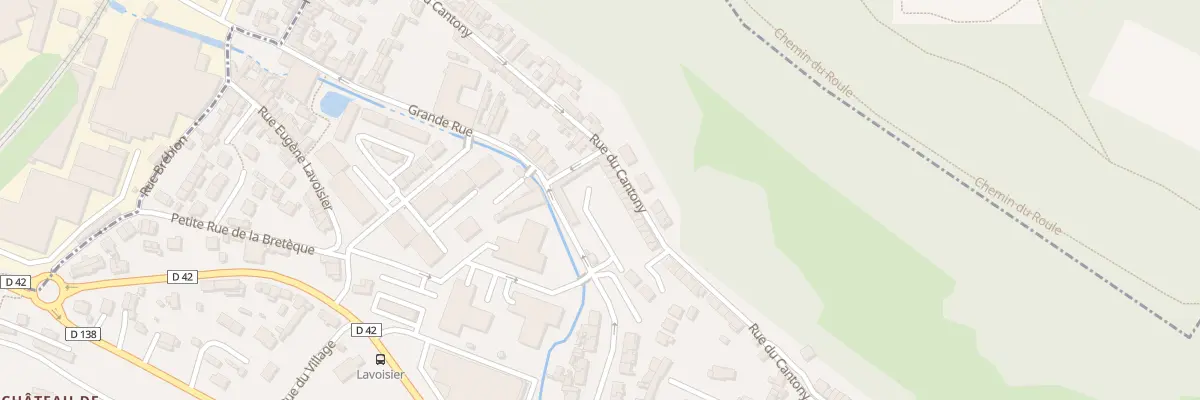 Plan du 45 Rue Cantony à Saint-Léger-du-Bourg-Denis