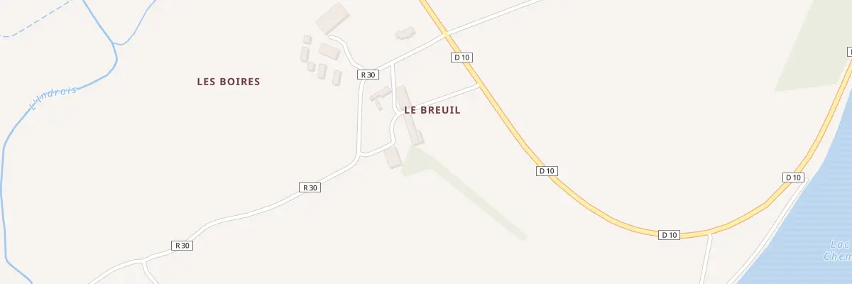 Plan du 106 Le Breuil à Chemillé-sur-Indrois