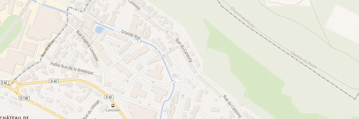 Plan du 43 Rue Cantony à Saint-Léger-du-Bourg-Denis