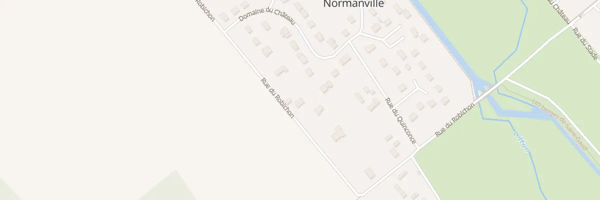 Plan du 24 Rue du Robichon à Normanville