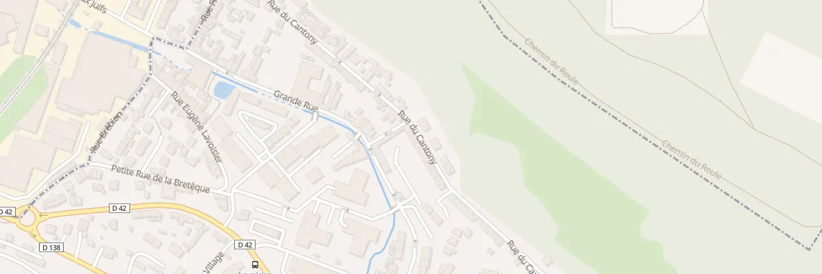 Plan du 51 Rue Cantony à Saint-Léger-du-Bourg-Denis