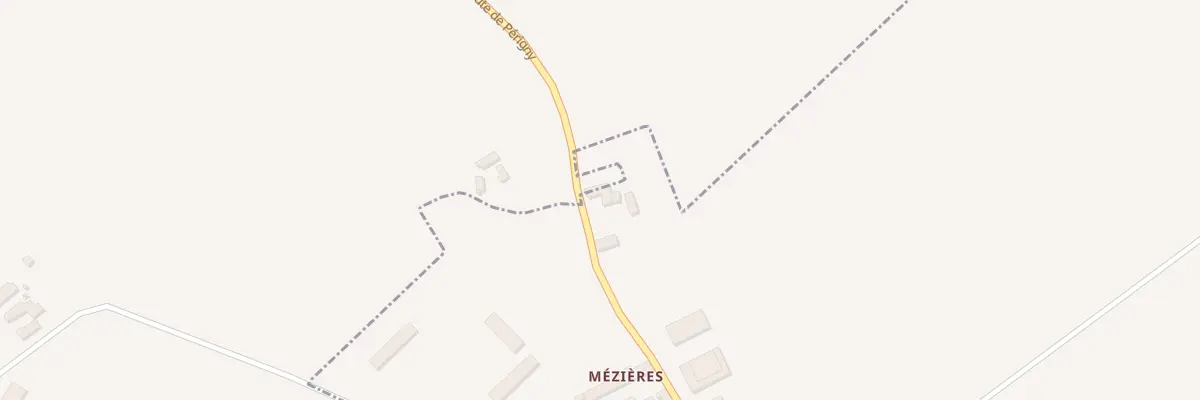 Plan du 72 Mezieres à Coulommiers-la-Tour