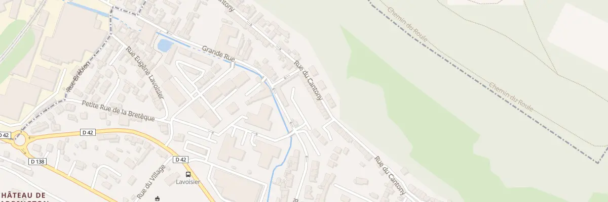 Plan du 39 Rue Cantony à Saint-Léger-du-Bourg-Denis