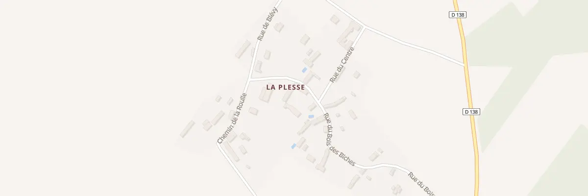 Plan du 3 Rue du Bois des Biches à Crucey-Villages