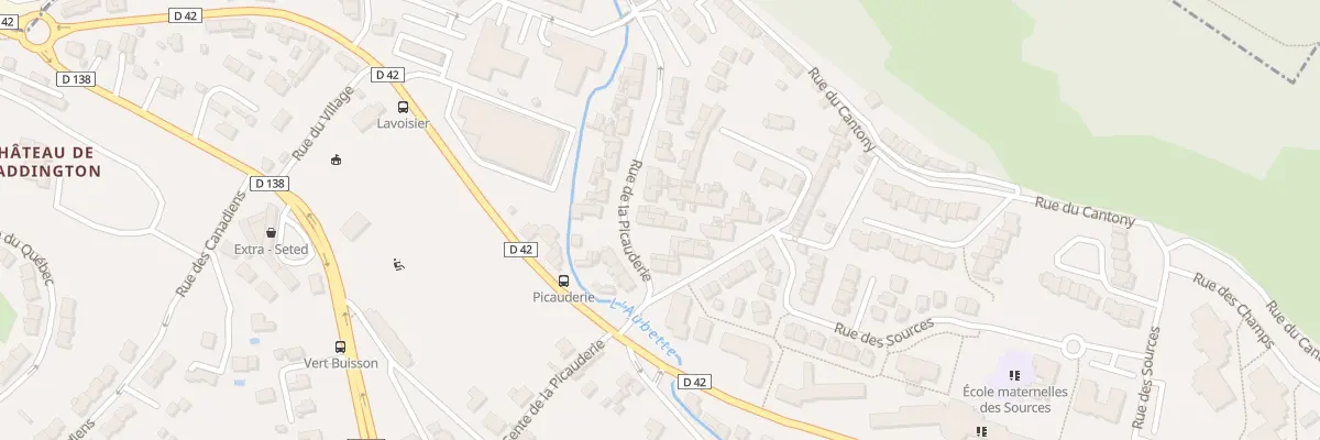 Plan du 6 Rue de la Picauderie à Saint-Léger-du-Bourg-Denis
