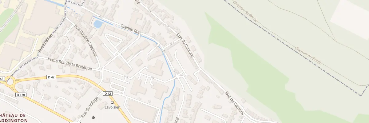 Plan du 35 Rue Cantony à Saint-Léger-du-Bourg-Denis