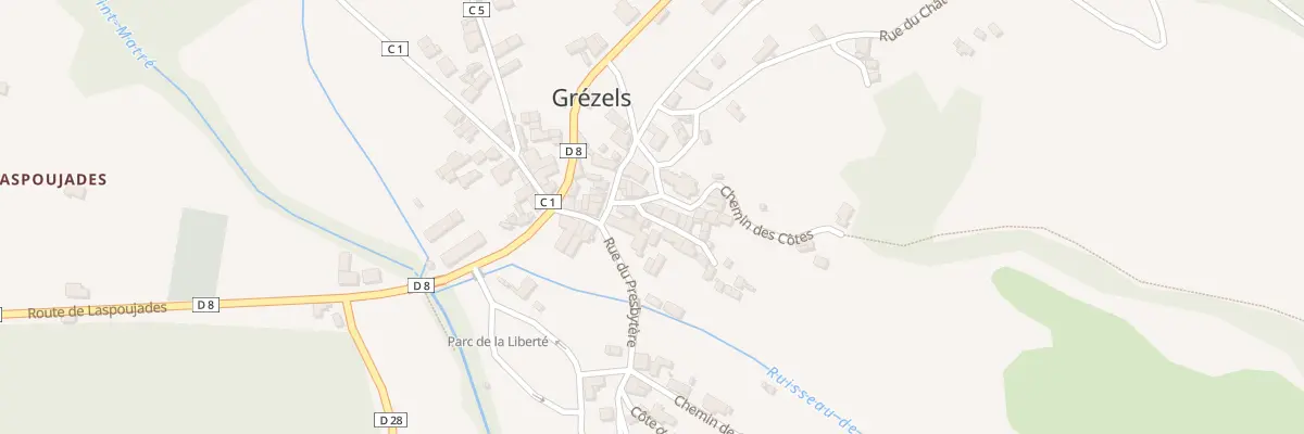 Plan du 7 Pl de l’Église Saint-Hilaire à Grézels
